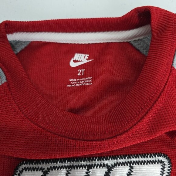 Nike Boys 2 Piece Red/Black Shirt And Pant Set Size 2T 03/2009 - Picture 5 of 16